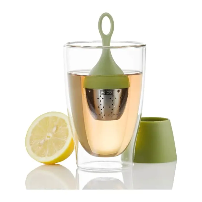 AdHoc Floatea Teæg H 12,5 cm - Plastik/rustfrit stål - Grøn
