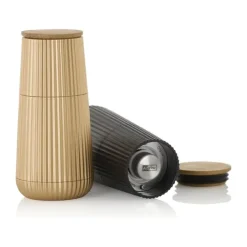 AdHoc Scape Kværnsæt H 12,3 cm - Plastik/egetræ - Guld