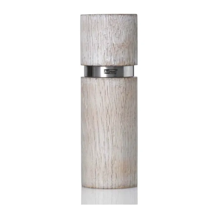 AdHoc Textura Kværn H 15 cm - Asketræ/rustfrit stål - Natur