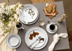 Aida Atelier Desserttallerken - 4 stk. Ø 18 cm - Porcelæn - Hvid