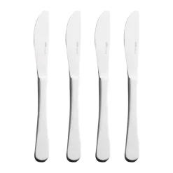 Aida Atelier Kniv - 4 stk. L 21 cm - Stål - Sølvfarvet