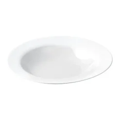 Aida Café Suppetallerken - 4 stk. B 22,3 x L 22,3 cm - Porcelæn - Hvid