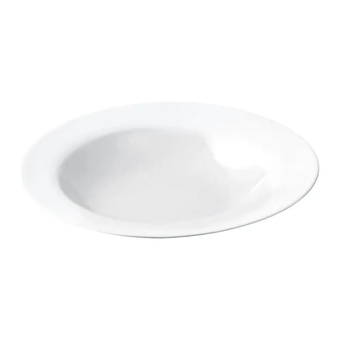 Aida Café Suppetallerken - 4 stk. B 22,3 x L 22,3 cm - Porcelæn - Hvid