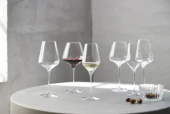 Aida Connoisseur Extravagant Rødvinsglas - 4 stk. 64,5 cl - Glas - Klar