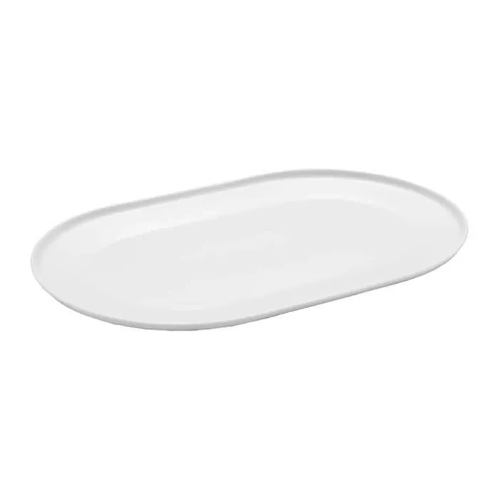 Aida Enso Fad Ø 22,9 cm - Porcelæn -Hvid