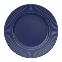 Aida Groovy Frokosttallerken Ø 21 cm - Stentøj - Blå
