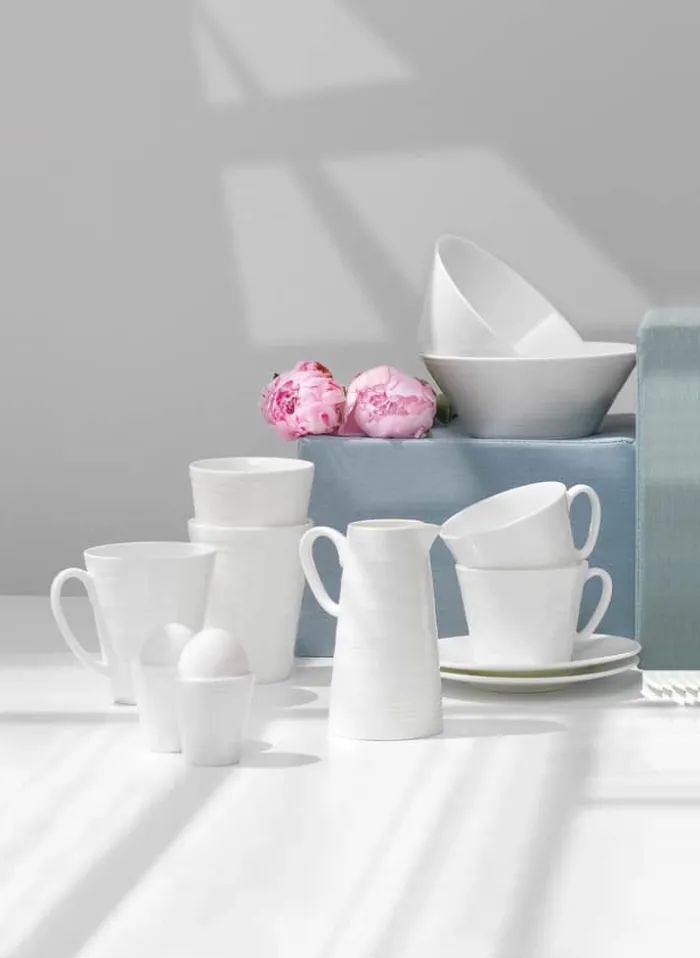 Aida Passion Flødekande 325 ml - Porcelæn - Creme Hvid