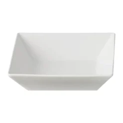 Aida Quadro Skål B 17,5 x L 17,5 cm - Stentøj - Hvid