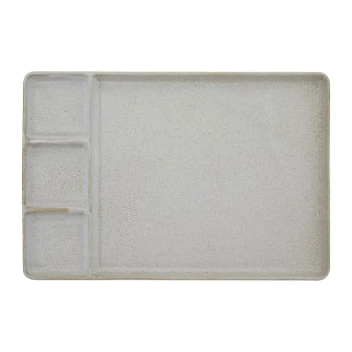 Aida RAW Sushi Tallerken B 21,5 x L 31,5 cm - Stentøj - Beige