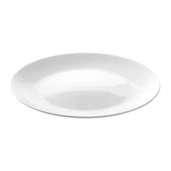 Aida Relief Rundt fad Ø 33 cm - Porcelæn - Hvid