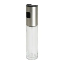 AIRFRYER Oliesprayflaske til airfryer 100 ml - Glas/stål - Klar