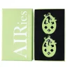 AIRies AIRies Påskeophæng Gren - 2 stk. B 3,7 x L 5,5 cm - Zink - Grøn