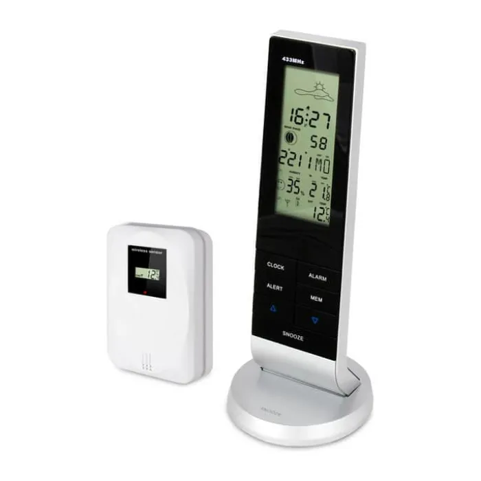 Alecto Home Vejrstation WS-1150 Udetemperatur - Trådløs sensor - Indbygget alarm