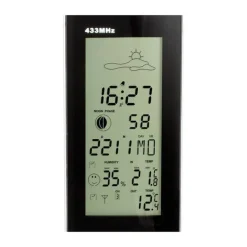 Alecto Home Vejrstation WS-1150 Udetemperatur - Trådløs sensor - Indbygget alarm