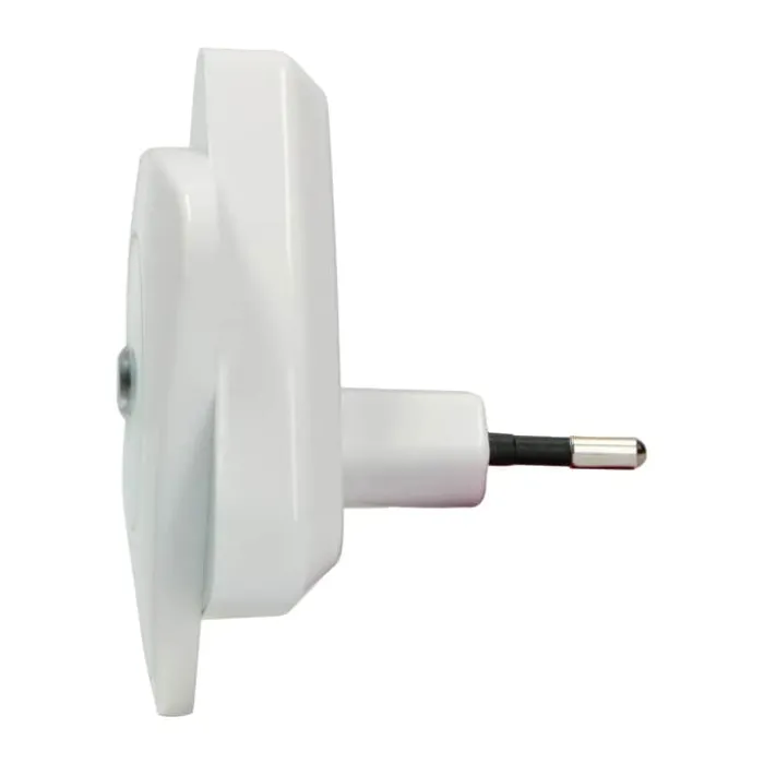 Alecto LED Natlampe Lyssensor - Plastik - Hvid