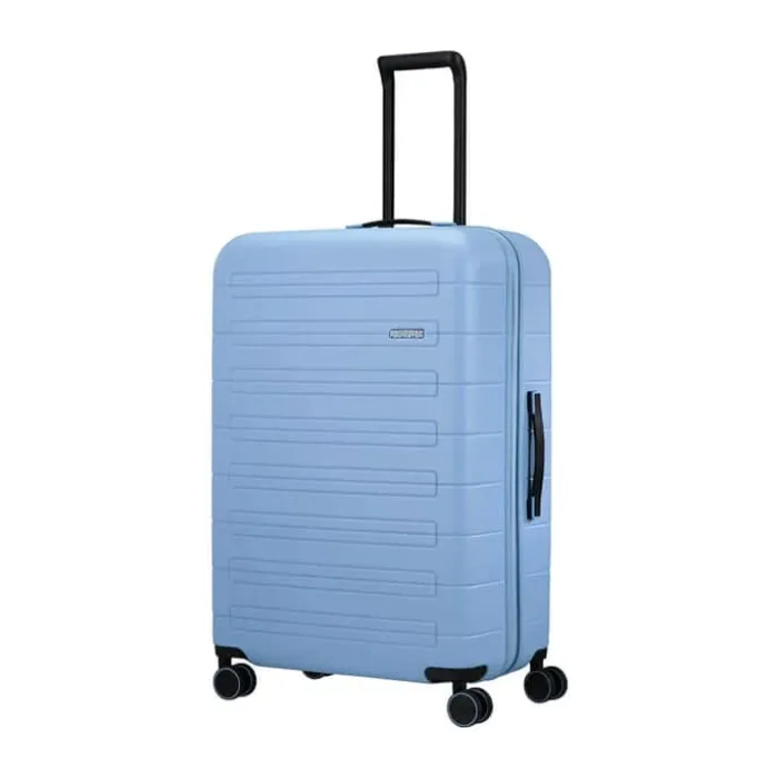 American Tourister Rullekuffert 103-121 liter - Polyester - Blå