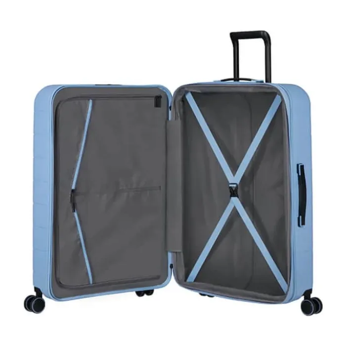 American Tourister Rullekuffert 103-121 liter - Polyester - Blå