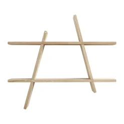 Andersen Furniture A-Shelf Hylde H 67 x B 78 x D 12 cm - Massivt egetræ
