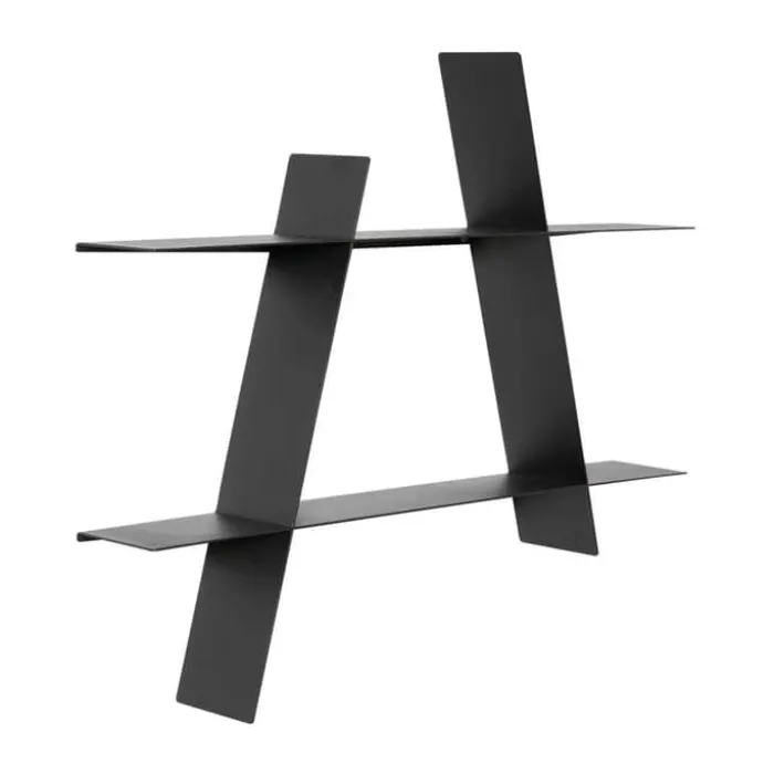 Andersen Furniture A-Shelf Hylde H 46 x B 52 x D 9 cm - Stål - Sort