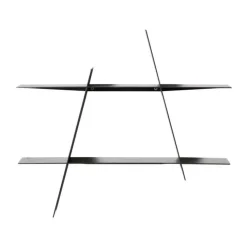 Andersen Furniture A-Shelf Hylde H 46 x B 52 x D 9 cm - Stål - Sort