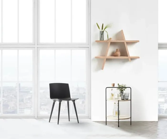 Andersen Furniture A-Shelf Hylde H 46 x B 52 x D 9 cm - Massivt egetræ