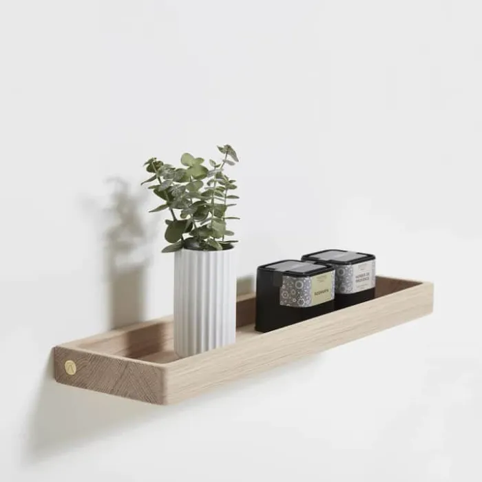 Andersen Furniture Hylde H 3,2 x B 44 x D 12 cm - Egetræ - Natur