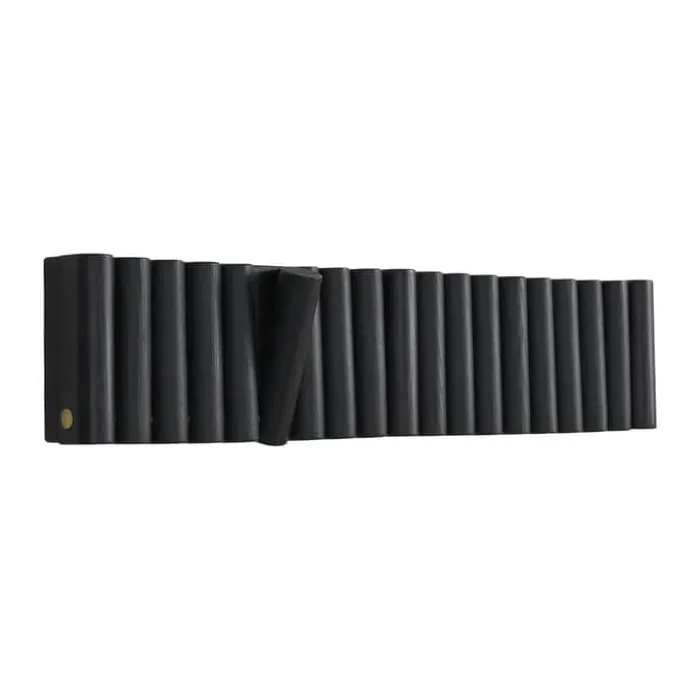 Andersen Furniture Mono Knagerække H 12,5 x B 59 x D 4,5 cm - Asketræ - Sort