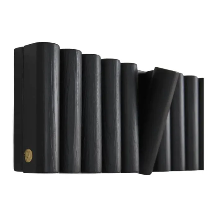 Andersen Furniture Mono Knagerække H 12,5 x B 59 x D 4,5 cm - Asketræ - Sort