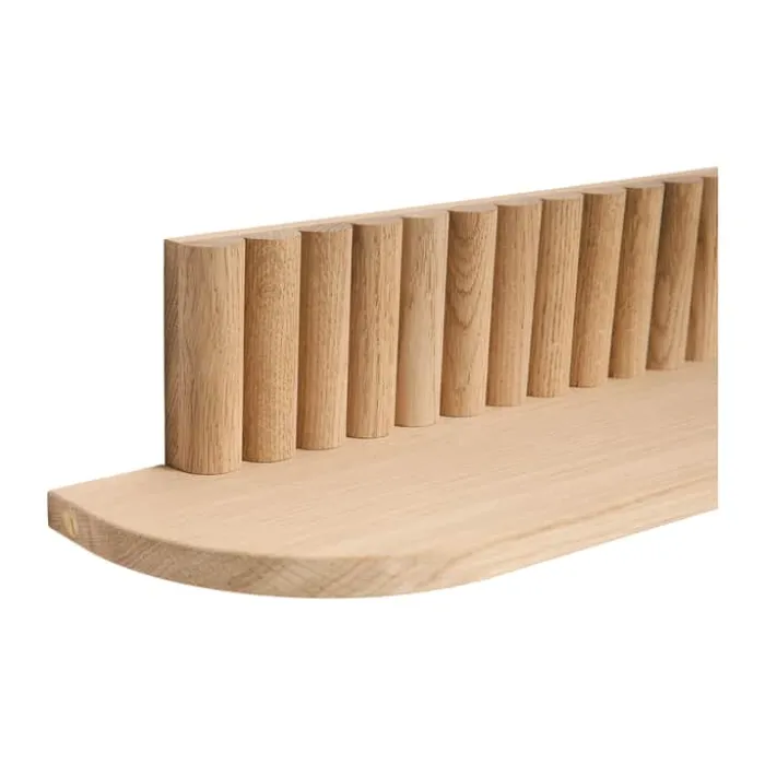 Andersen Furniture Pillar Hylde H 12 x B 78 x D 15 cm - Egetræ - Natur