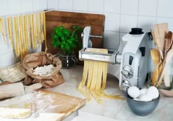 Ankarsrum Assistent Original Pastarulle - Lasagnette Passer til Ankarsum AKM 6230 Røremaskine - Aluminium