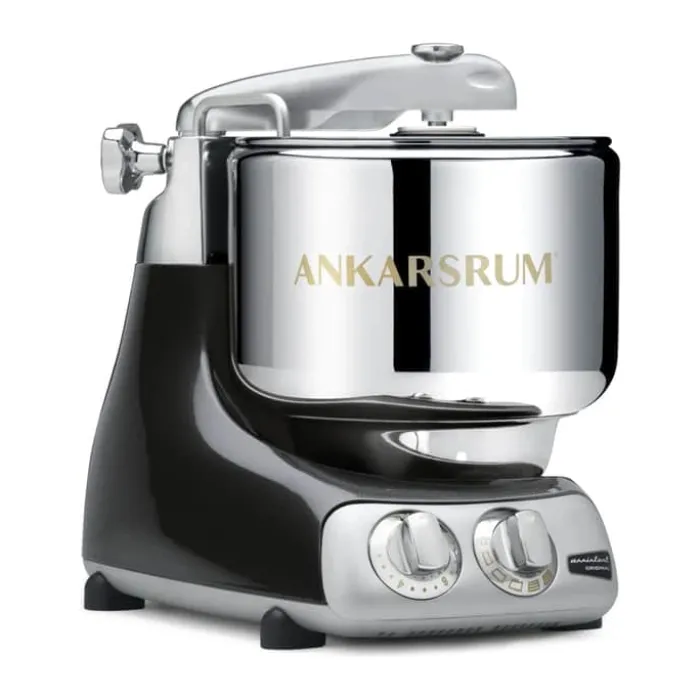 Ankarsrum Assistent Original Røremaskine AKM 6230BD 7 liter - Inkl. tilbehør - Højglans sort