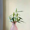 Anna von Lipa Blonde Vase Ø 14,7 x H 20,5 cm - Glas - Lyserød