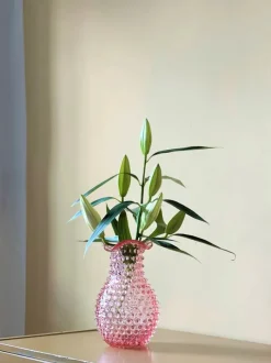 Anna von Lipa Blonde Vase Ø 14,7 x H 20,5 cm - Glas - Lyserød
