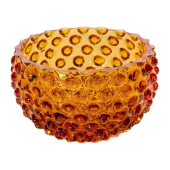Anna von Lipa Hobnail Tapasskål Ø 11,5 cm - Glas - Amber