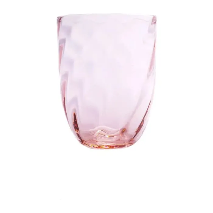 Anna von Lipa Swirl Vandglas 25 cl - Glas - Rosa