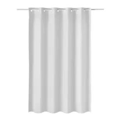 Atenas Badeforhæng B 180 x L 200 cm - Polyester - White