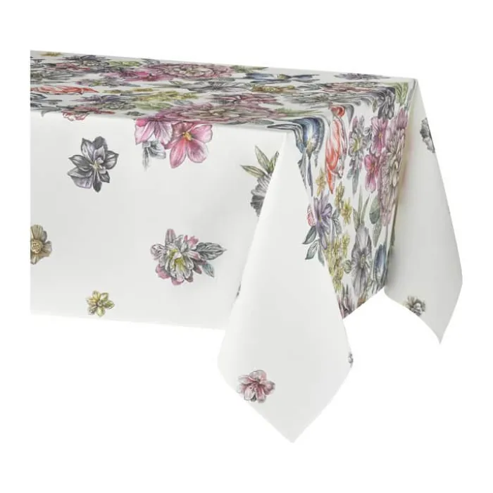 Atenas Dalia Dug B 150 x L 250 cm - Bomuld - Fondo blanco