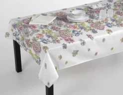 Atenas Dalia Dug B 150 x L 250 cm - Bomuld - Fondo blanco