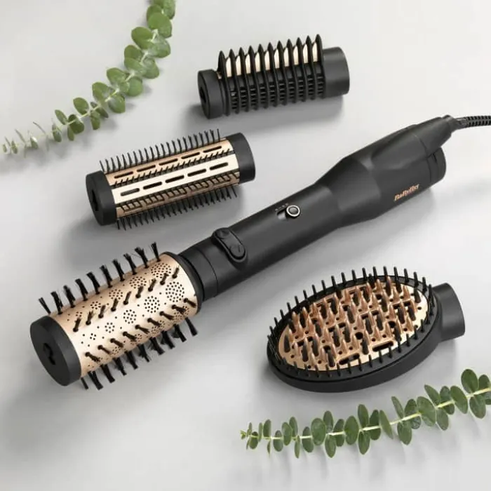 BaByliss Big Hair Luxe Varmluftbørste 650 Watt - 2 temperaturer - Inkl. tilbehør