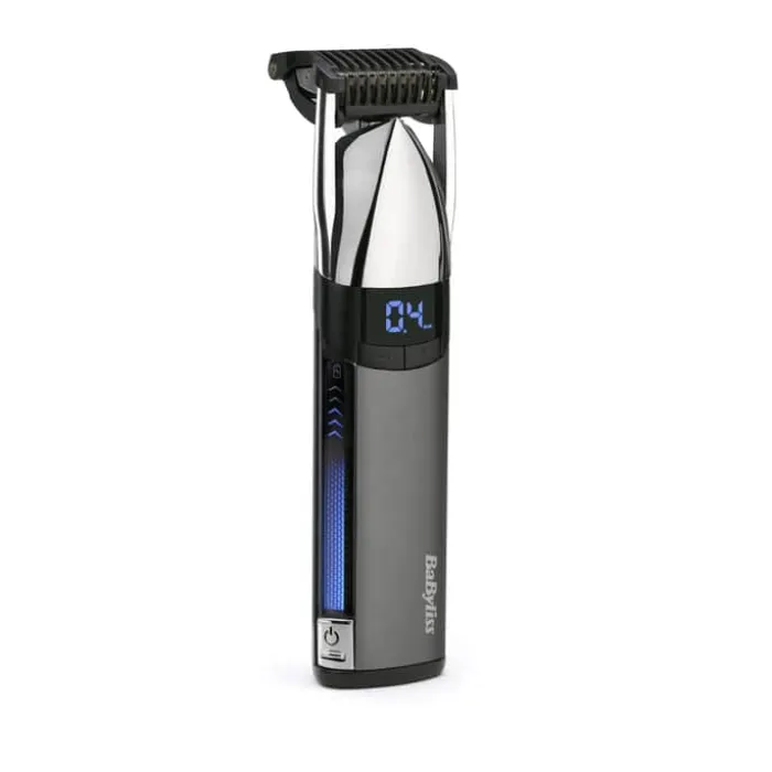 BaByliss Super X Metal Skægtrimmer S996E Brugstid: 90 min - 100% Vandtæt - LED-display