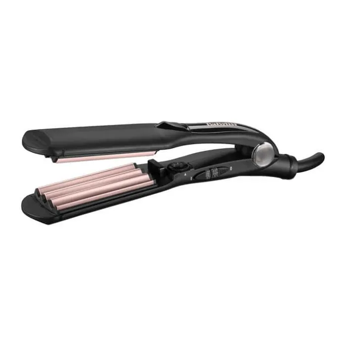 BaByliss The Crimper Crepejern 10 temperaturindstillinger fra 120–210°C - Turmalin-keramiske plader - Auto-sluk