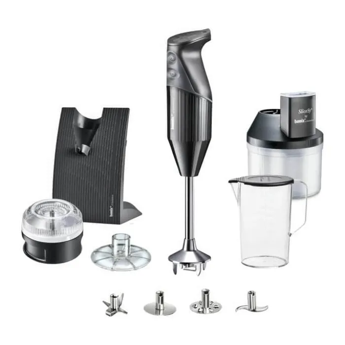 Bamix Swissline Superbox Stavblender 200 Watt - 2 hastigheder - Inkl. tilbehør