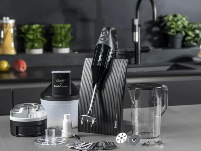 Bamix Swissline Superbox Stavblender 200 Watt - 2 hastigheder - Inkl. tilbehør