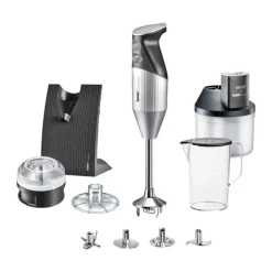 Bamix Swissline Superbox Stavblender 200 Watt - Sølvgrå