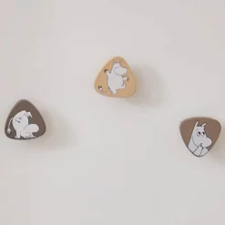 Barbo Toys Mumi Knager - 3 stk. Ø 11 cm - Mdf - Natur