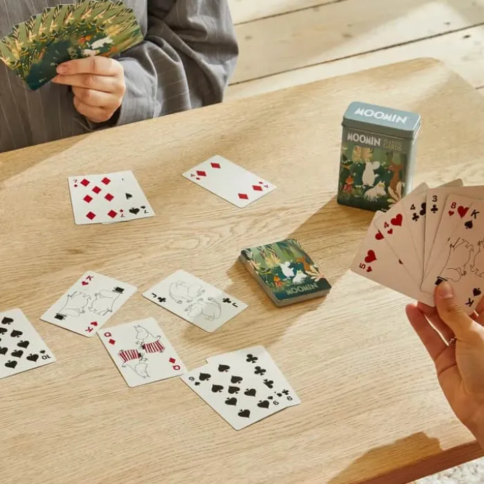Barbo Toys Mumi Spillekort - Skov B 7,5 x H 4 x L 10,5 cm - Grøn