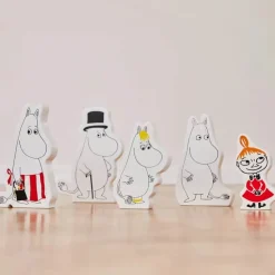 Barbo Toys Mumitrolde - 5 stk. Træ - Blå