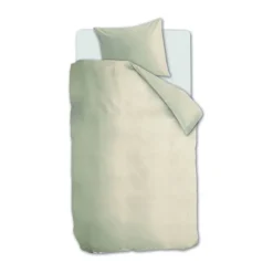 BeddingHouse Frost Sengetøj B 140 x L 220 cm - Bomuldsflanel - Light Sand