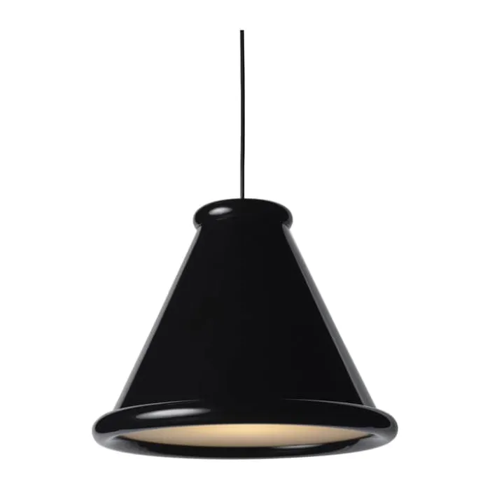Belid Belle Pendel Ø 36 x H 28,5 cm - Metal - Glossy Black