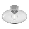 Belid Bullo Plafond Ø 38 cm - Glas - Klar/sølvfarvet